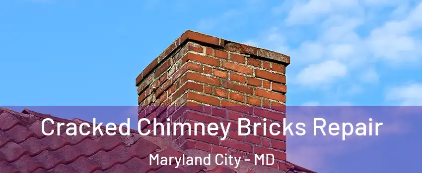 Cracked Chimney Bricks Repair Maryland City - MD