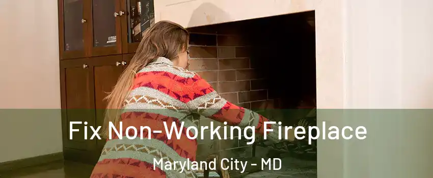  Fix Non-Working Fireplace Maryland City - MD