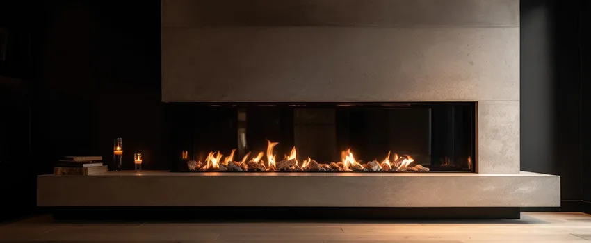 Gas Fireplace Ember Bed Design Services in Maryland City, Maryland