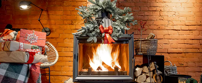 Travis Industries Linear Gas Fireplace Installation in Maryland City, Maryland