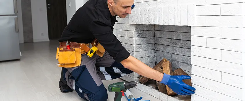 Fireplace Damaged Damper Frame Repair Services in Maryland City, Maryland