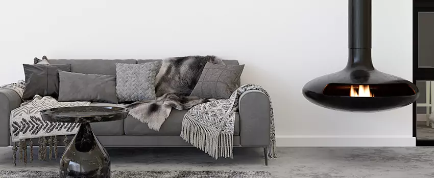 Circular Hanging Fireplace Installation Services in Maryland City, MD